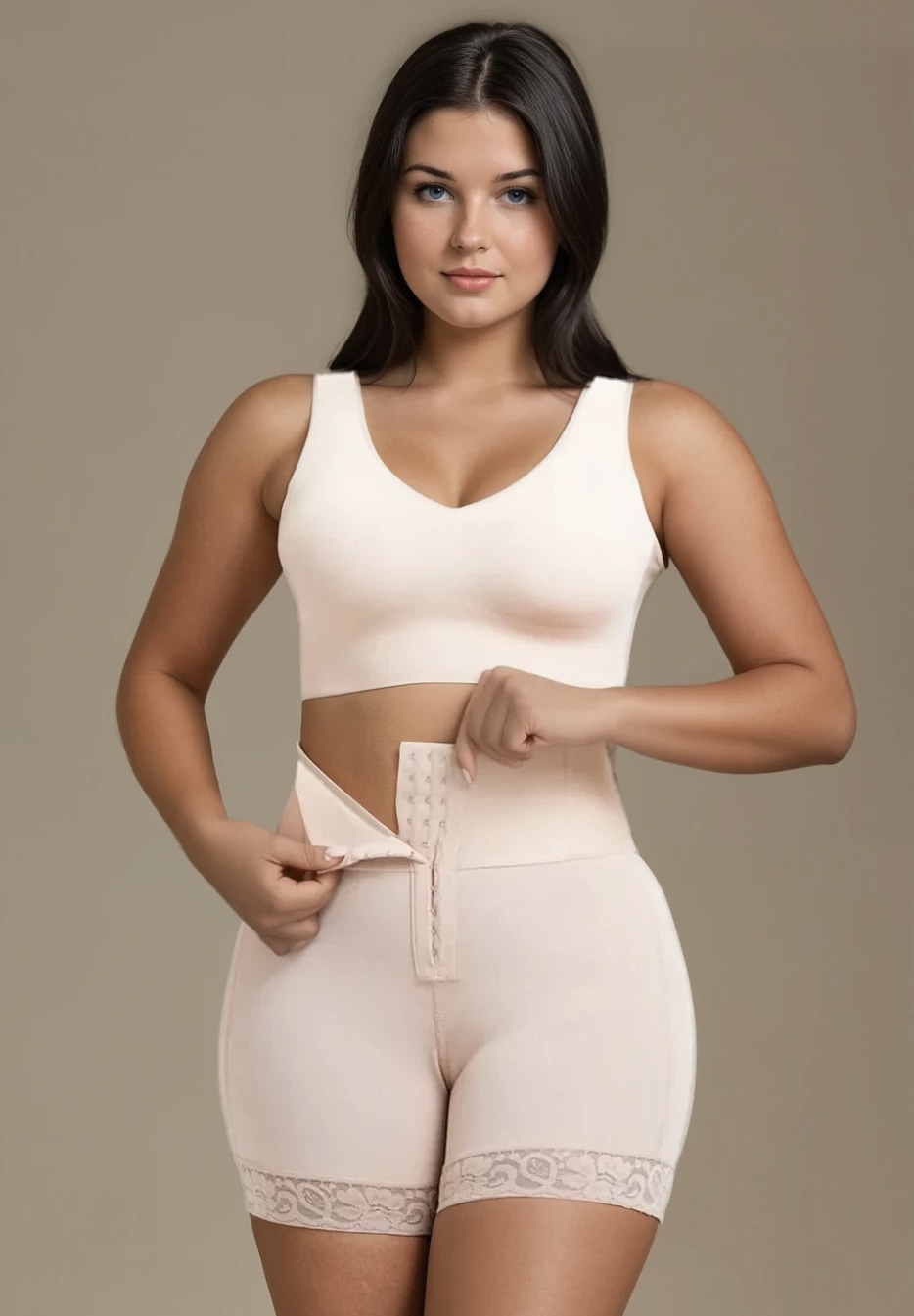 Low Waist Front Zip Shorts - Image 5