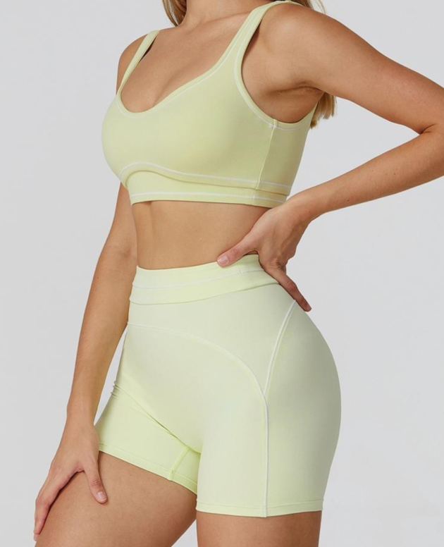 Sports Bra & Shorts Set